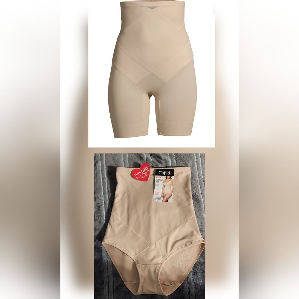 Cupid Extra Firm Control Tummy Tuck High Waist Shaping Brief Shapewear Size M